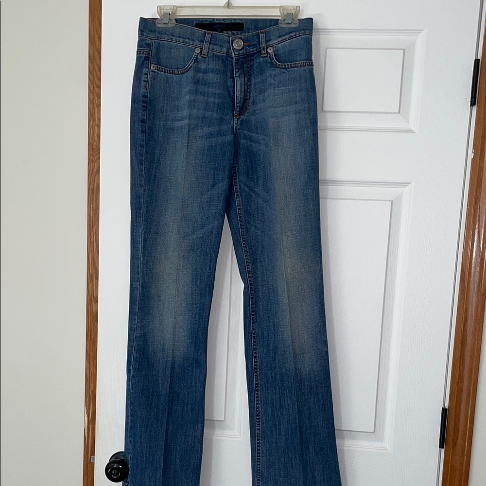 Escada Blue Straight Leg Jeans